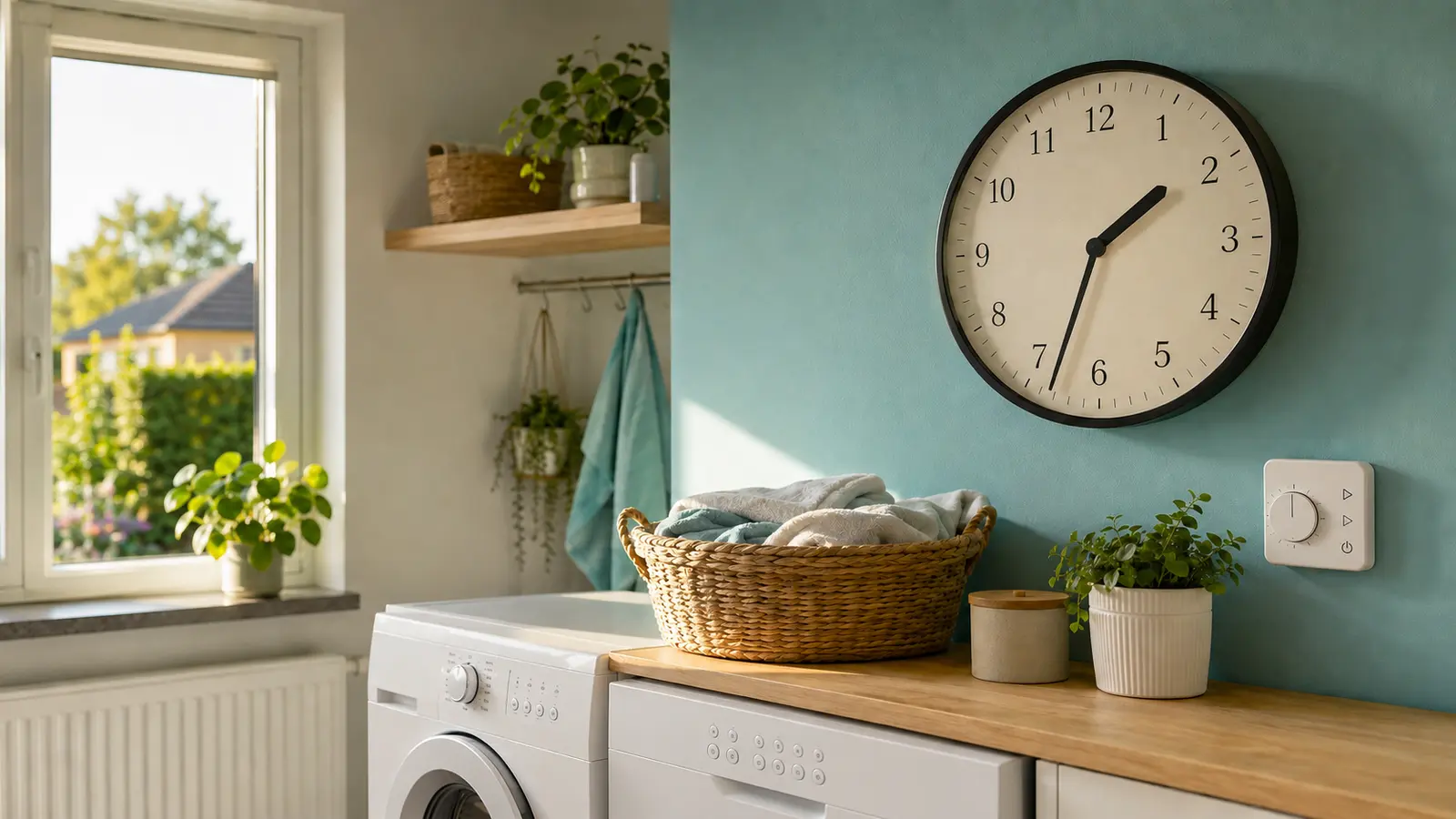 Programmateur électrique et horloge illustrant les nouvelles heures creuses en Wallonie en 2026